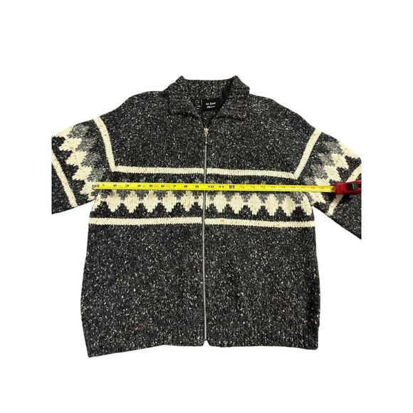 Vintage At Ease Parisian Wool Sweater Jacket - Picture 3 of 5